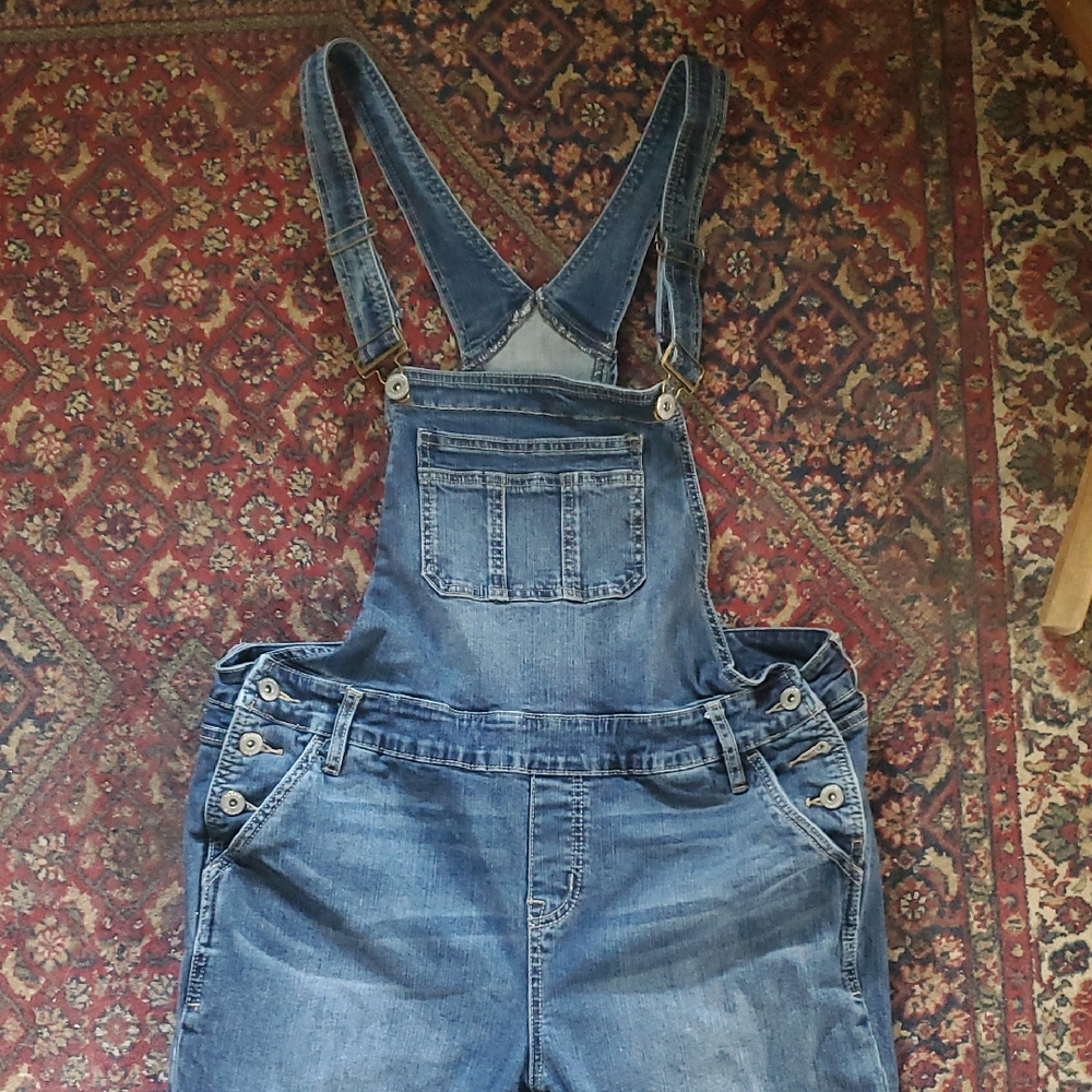 Torrid Medium Blue Denim Overalls